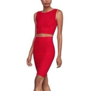 BCBG two piece Xs bodycon